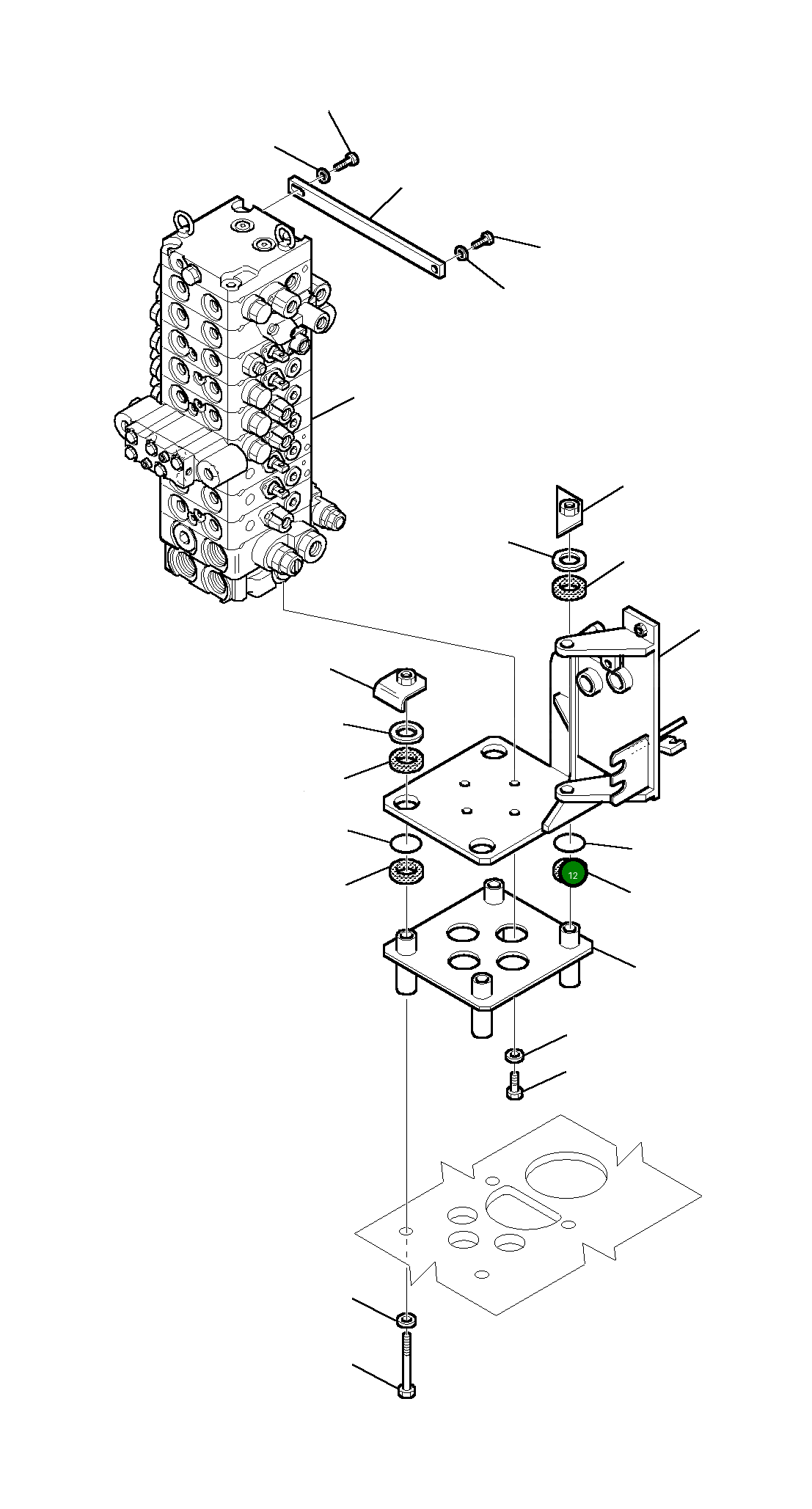 Кольцо уплотнительное (O-Ring) 855021214 Komatsu