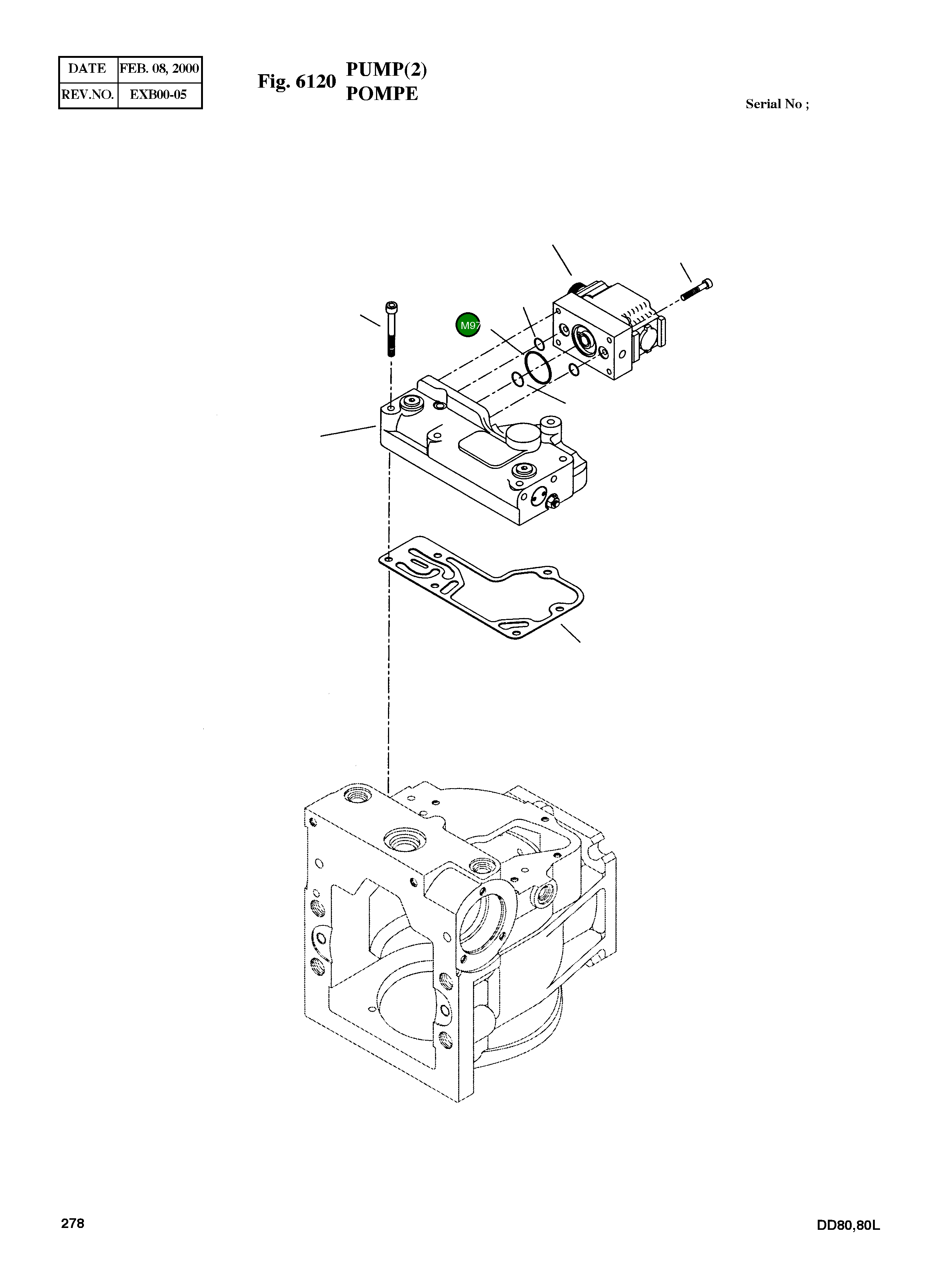 Кольцо уплотнительное (O-Ring) 9004104-0240 Komatsu