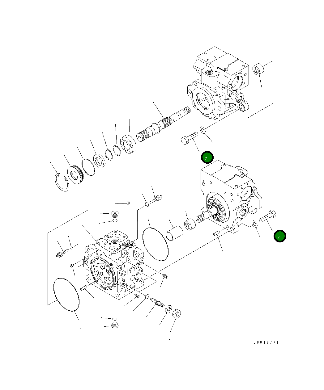 Болт 01010-81650 Komatsu