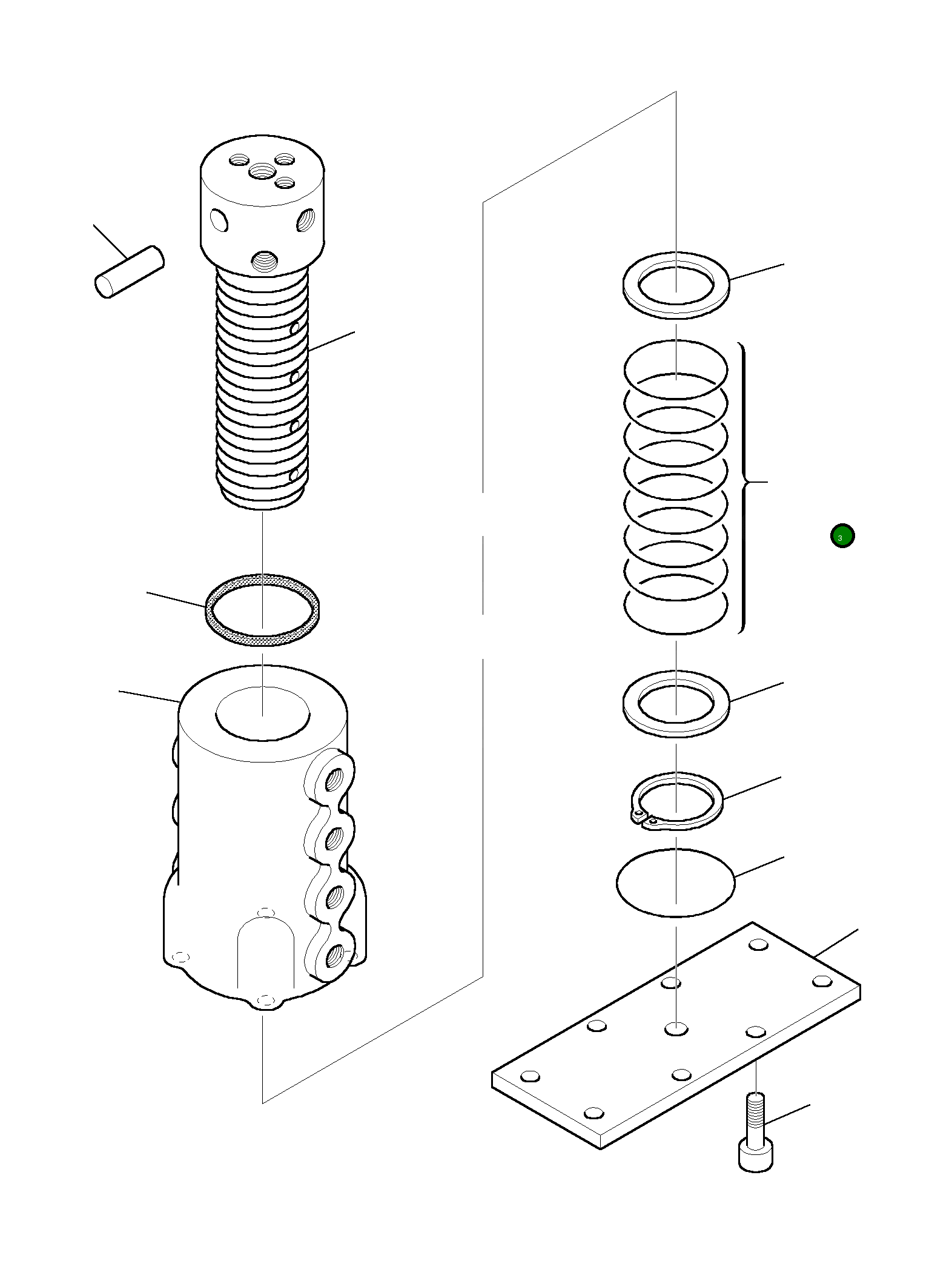 Кольцо уплотнительное (O-Ring) 200150650 Komatsu