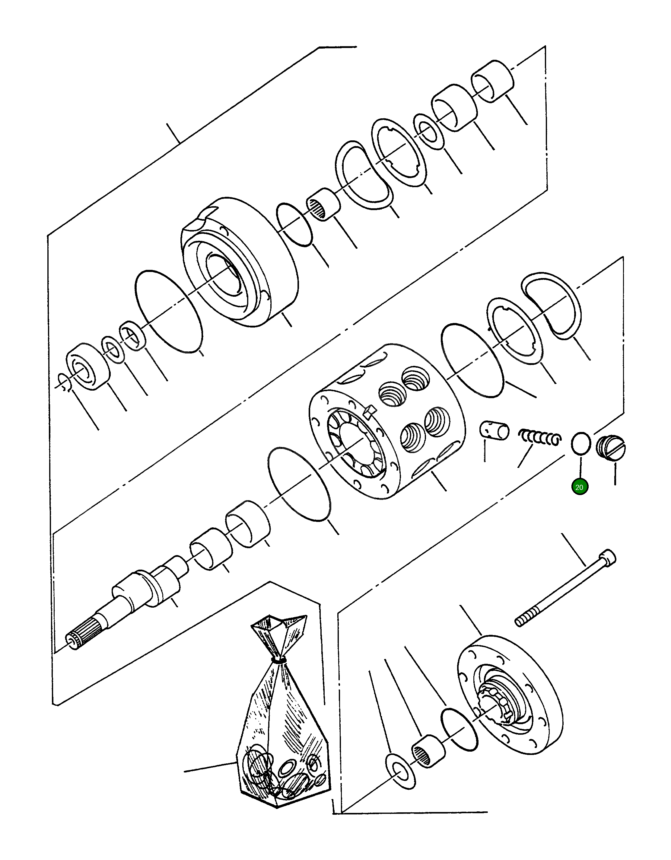 Кольцо уплотнительное (O-Ring) 421-N24-H660 Komatsu