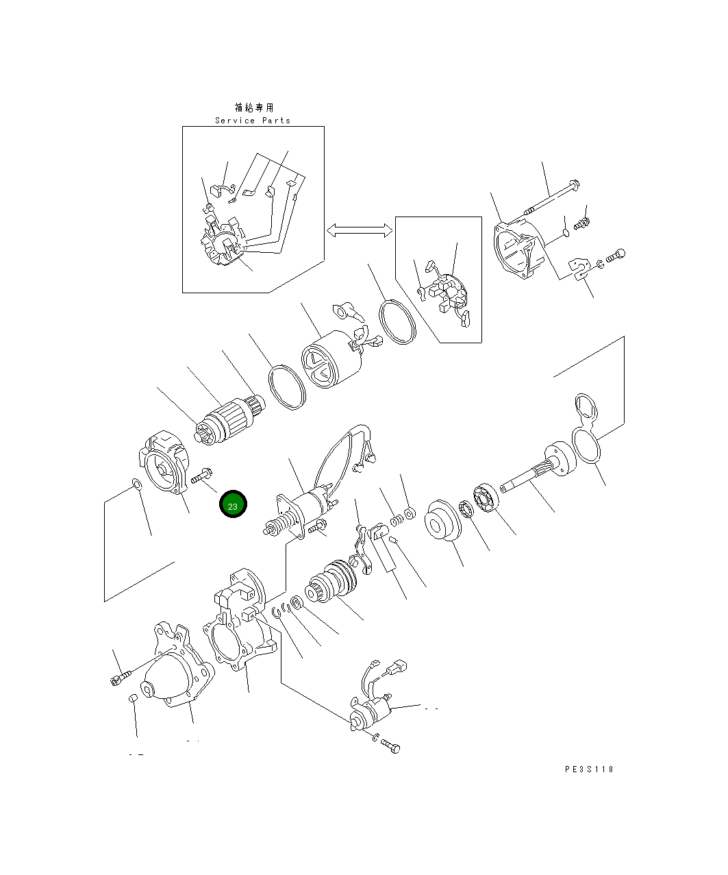 Болт SD5010-27430X0 Komatsu