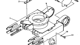 Болт 21S-35-11510 Komatsu