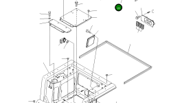 Крышка 195-911-8811 Komatsu