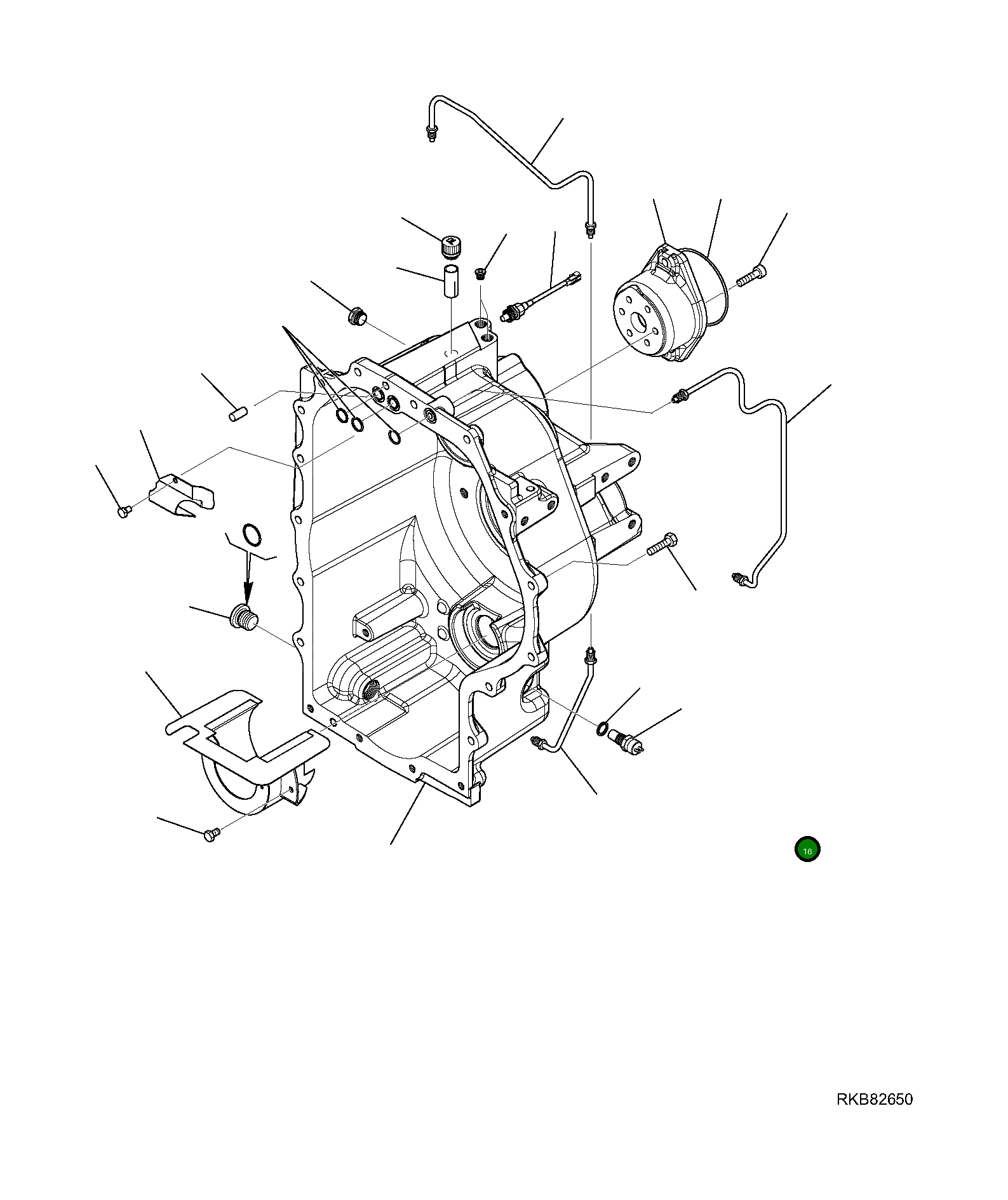 Болт CA0020854 Komatsu