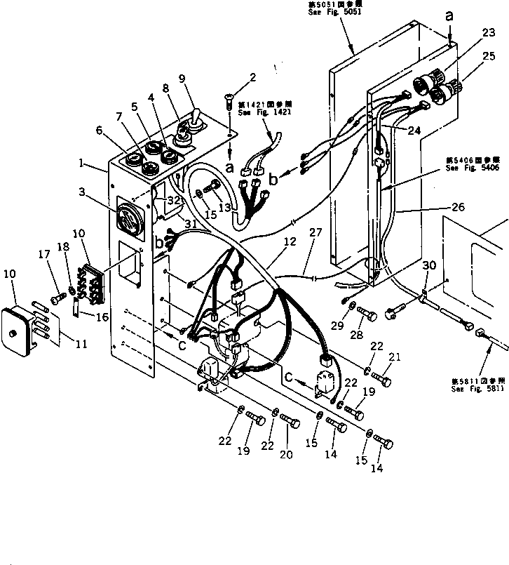 Болт 01010-50626  Komatsu