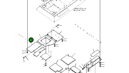 Крышка 20Y-54-B2130 Komatsu