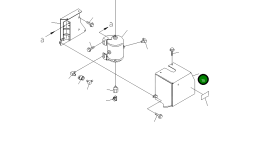 Крышка 421-Z66-2130 Komatsu