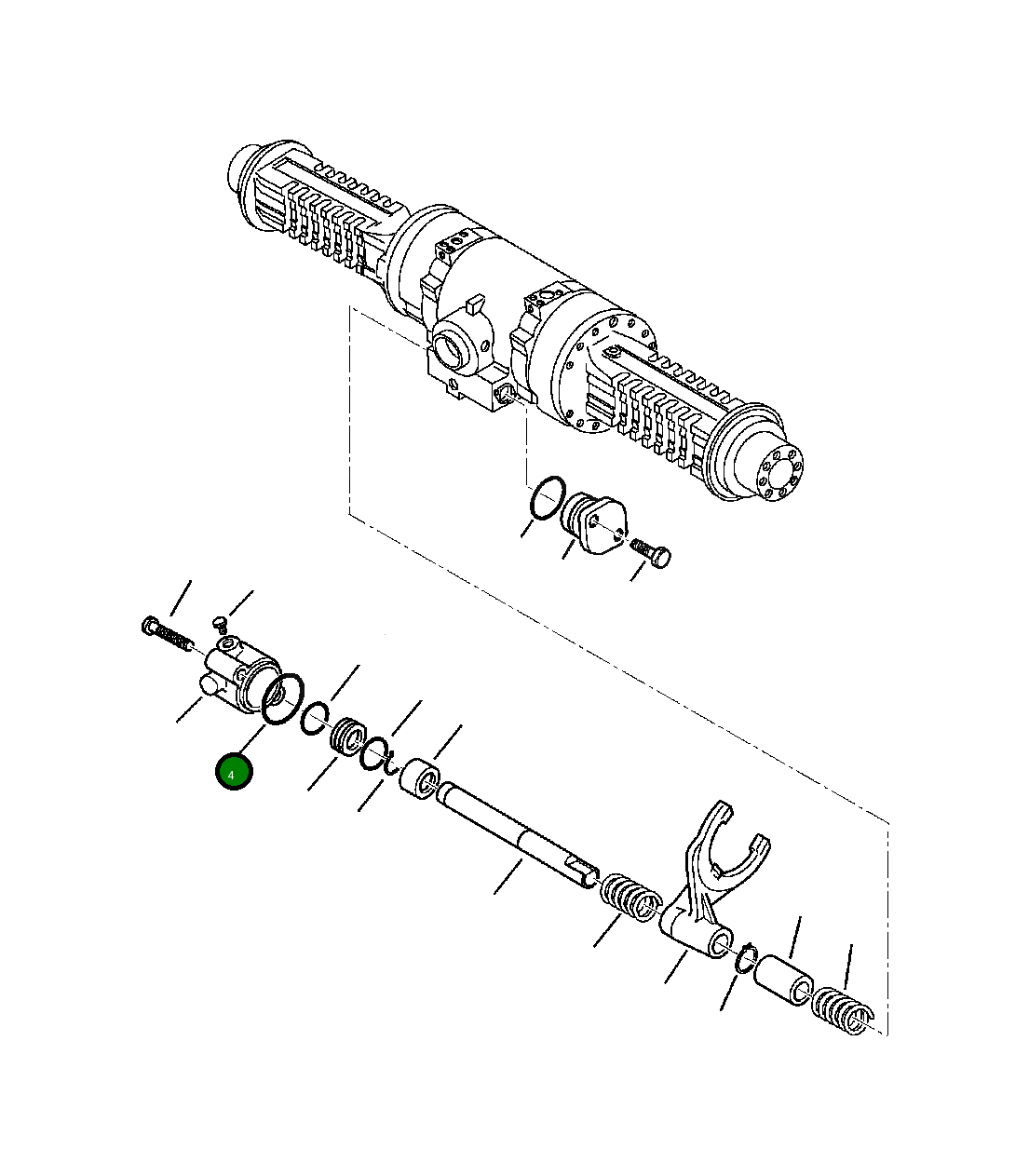 Кольцо уплотнительное (O-Ring) CA0028527 Komatsu