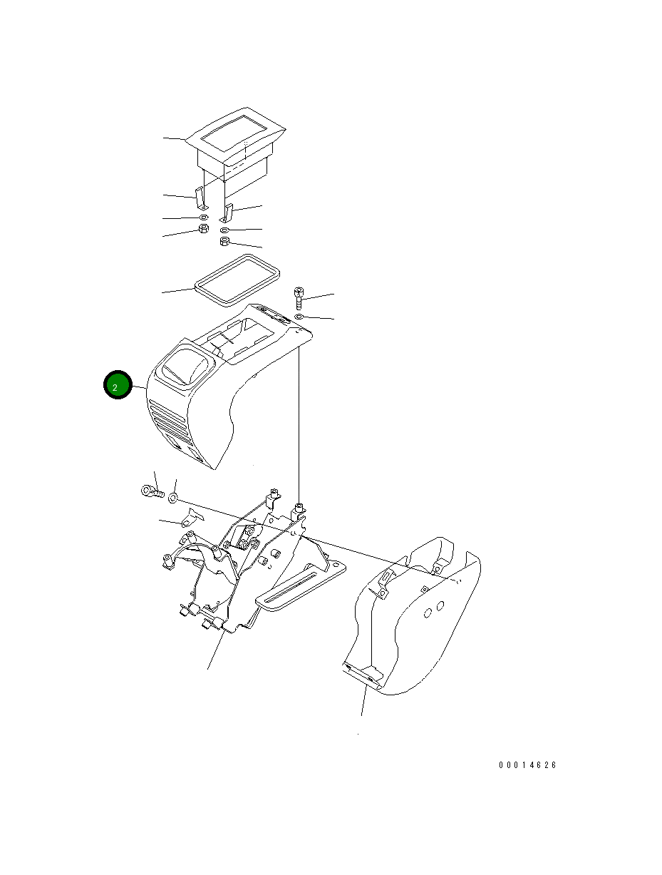 Крышка 20U-910-4150 Komatsu