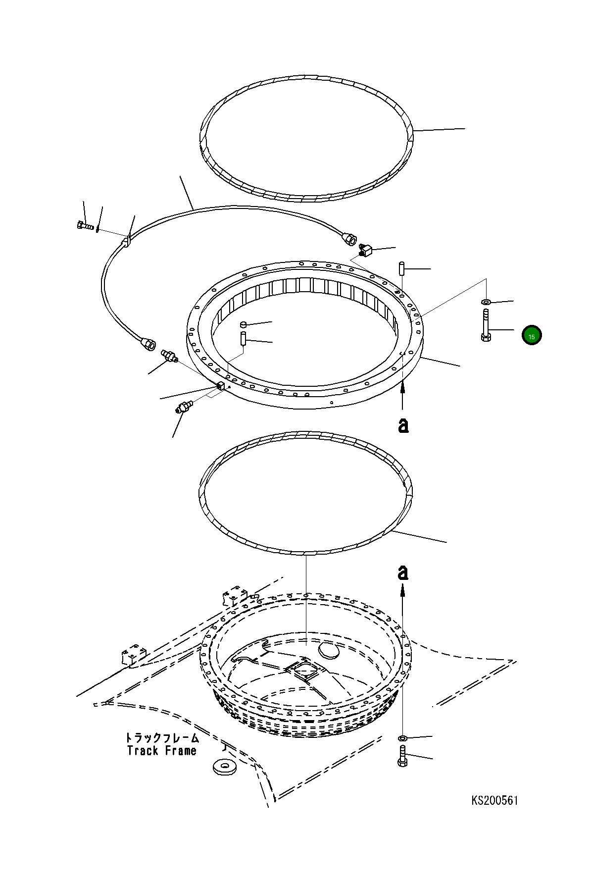 Болт 207-25-K1160  Komatsu