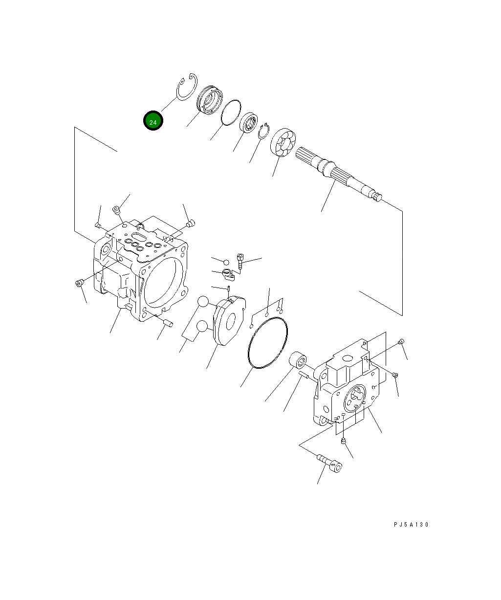 Кольцо 04065-06220 Komatsu