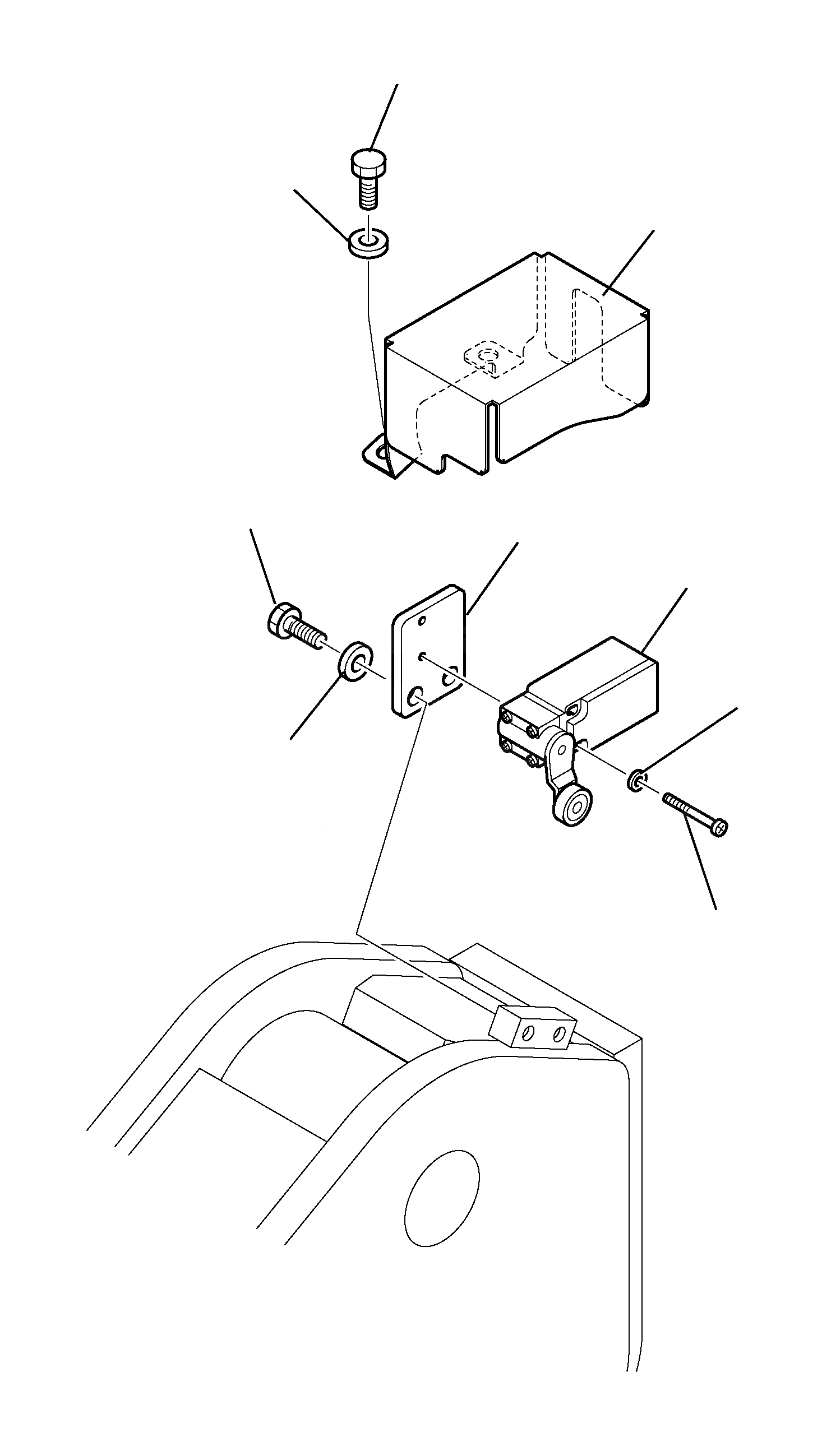 Крышка 395-720-1321  Komatsu