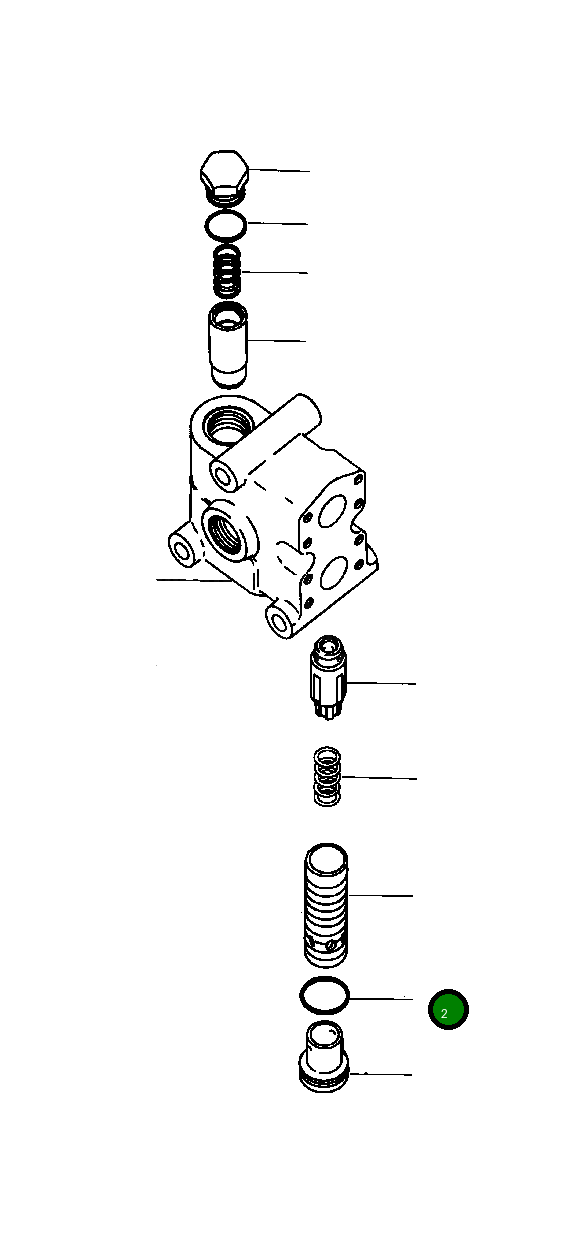 Кольцо уплотнительное (O-Ring) 22 272 R1 Komatsu