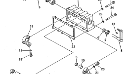 Проставка 195-40-41650 Komatsu