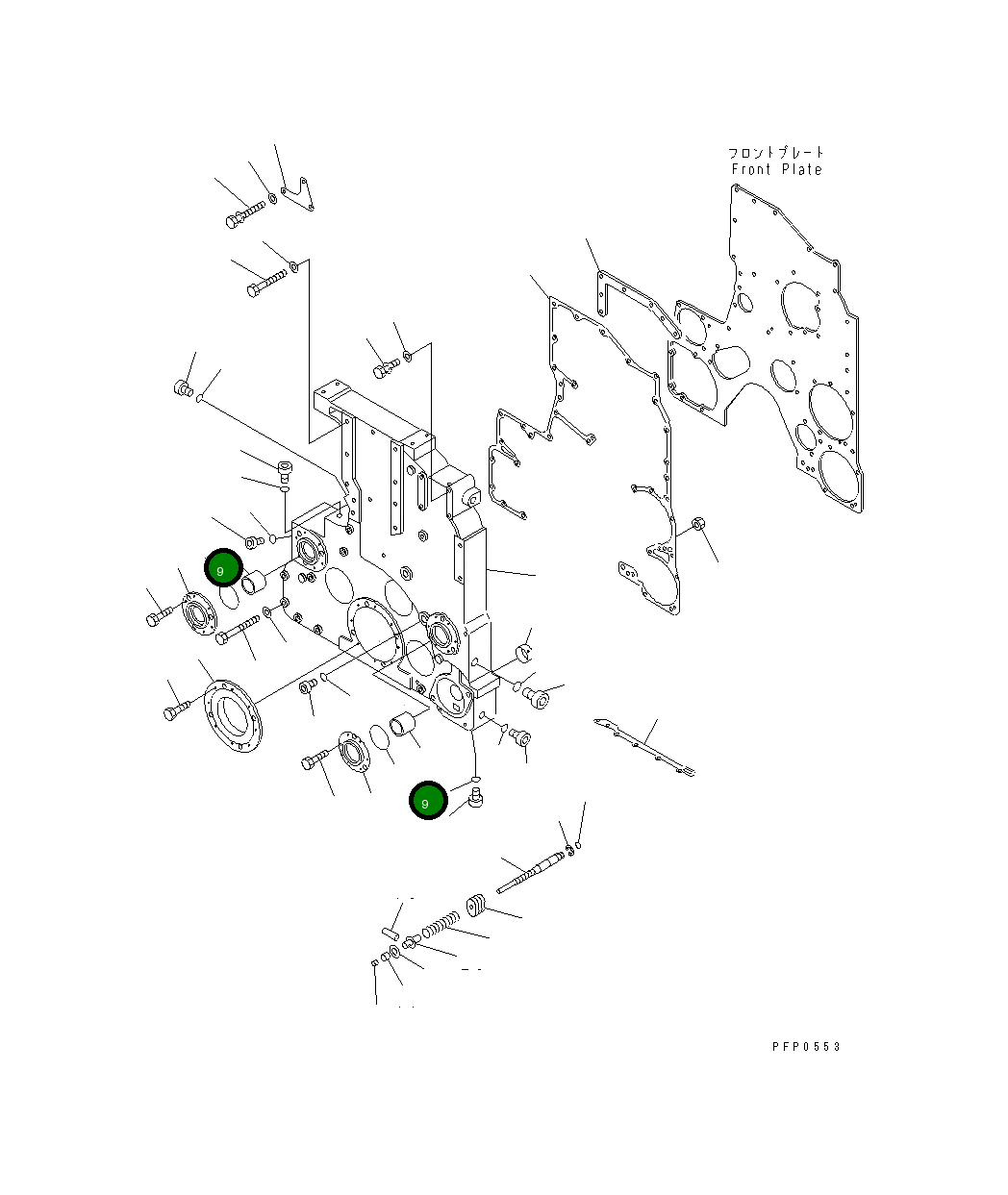 Кольцо уплотнительное (O-Ring) CU3086120 Komatsu
