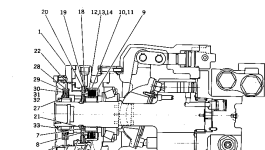 Колпак TM0321-023 Komatsu