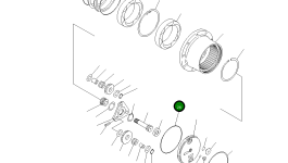 Кольцо уплотнительное (O-Ring) FUROA-261 Komatsu