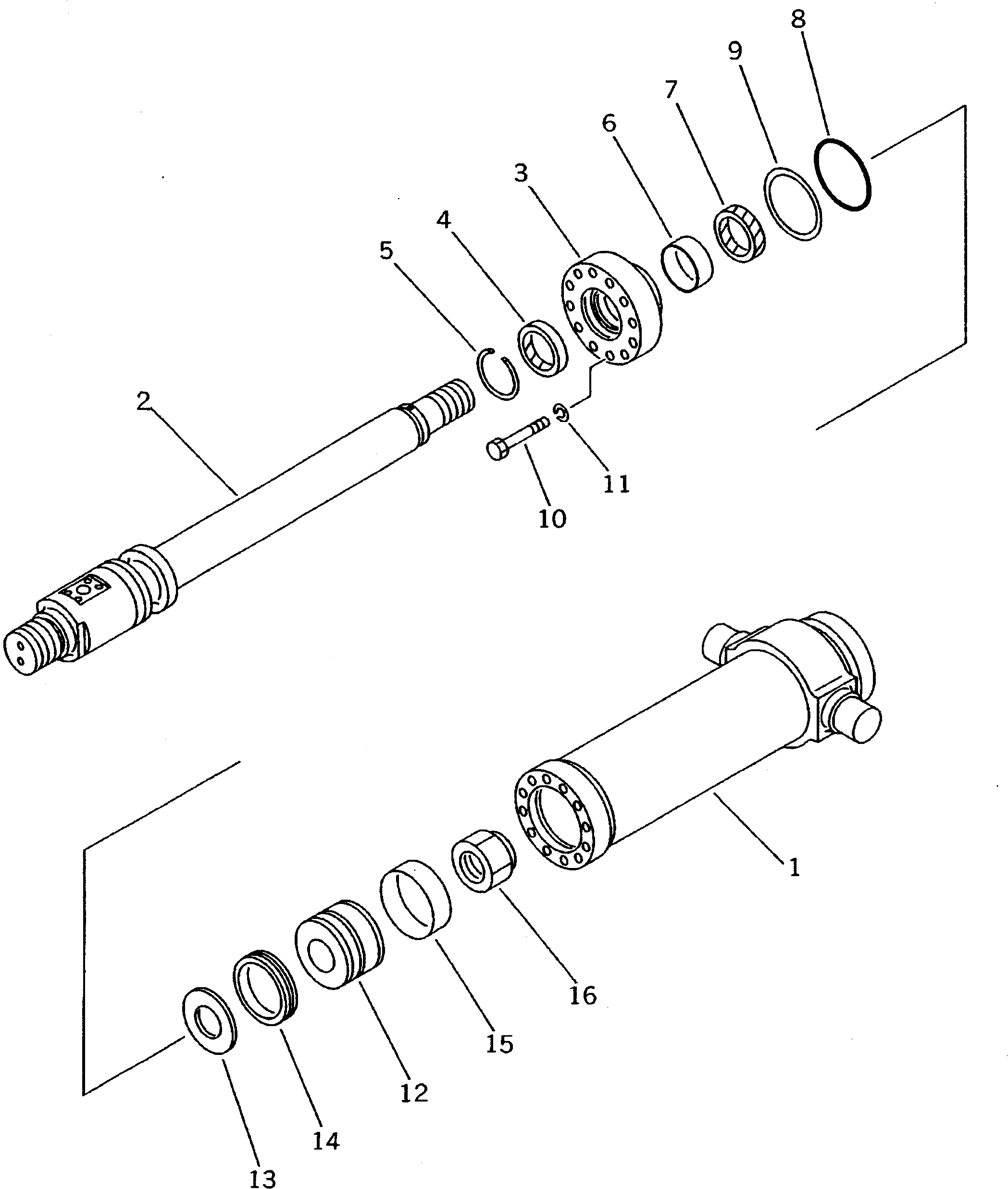 Кольцо уплотнительное (O-Ring) 07000-12125 Komatsu