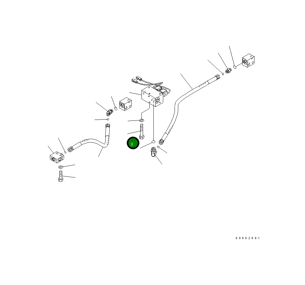 Болт 20K-62-35590 Komatsu