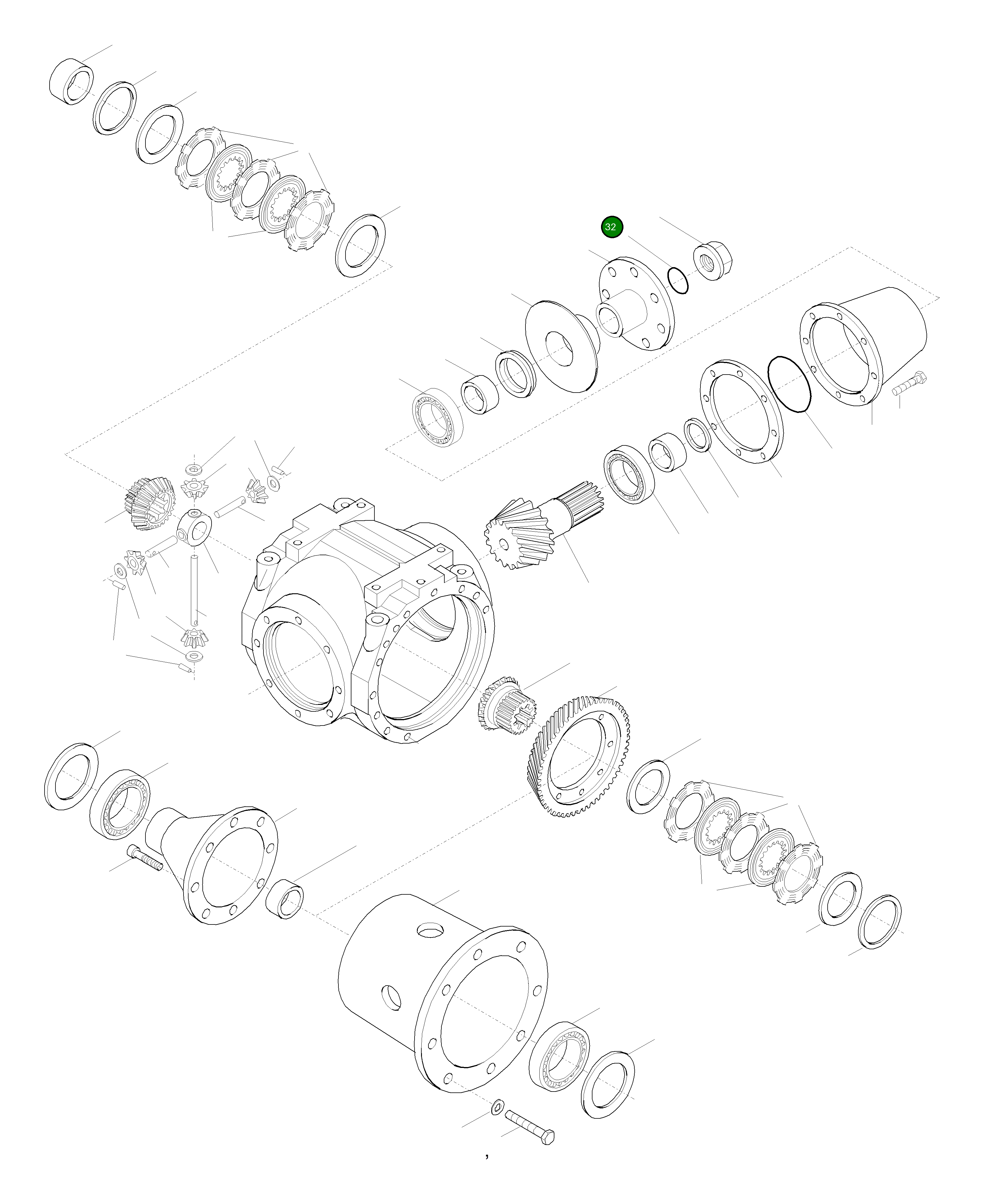 Кольцо уплотнительное (O-Ring) 42U-22-H0P70 Komatsu