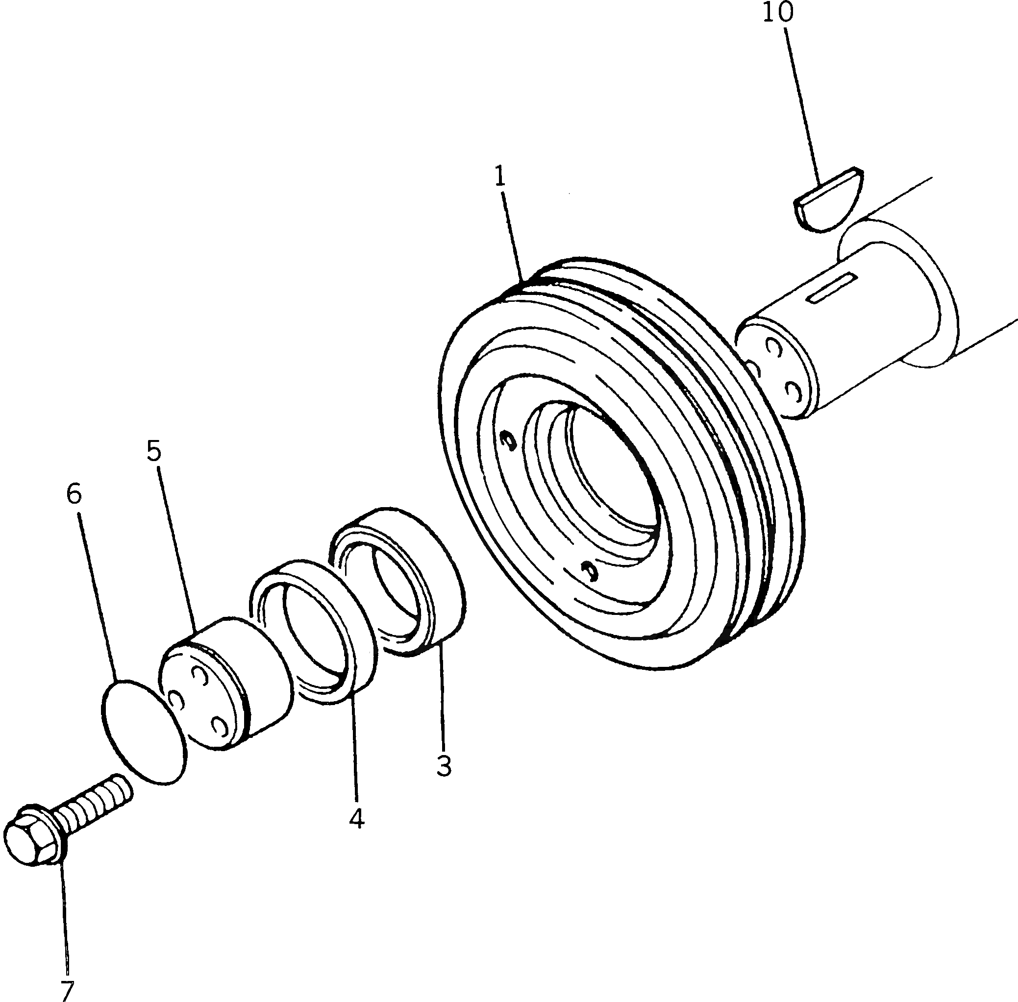 Кольцо уплотнительное (O-Ring) PK2415638  Komatsu