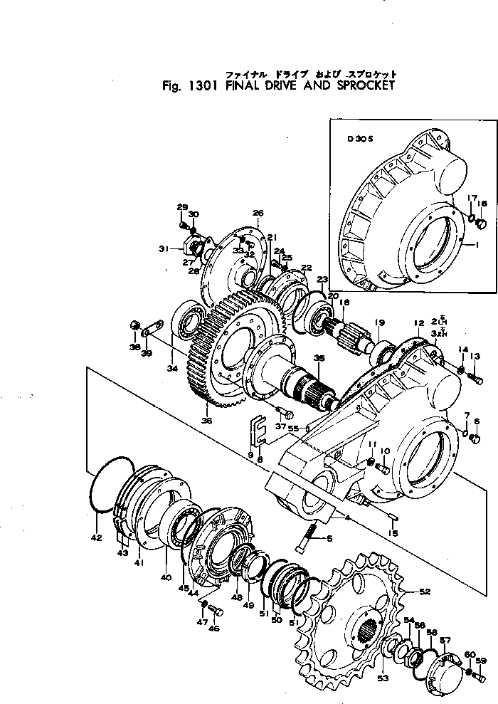 Болт 01040-31218  Komatsu