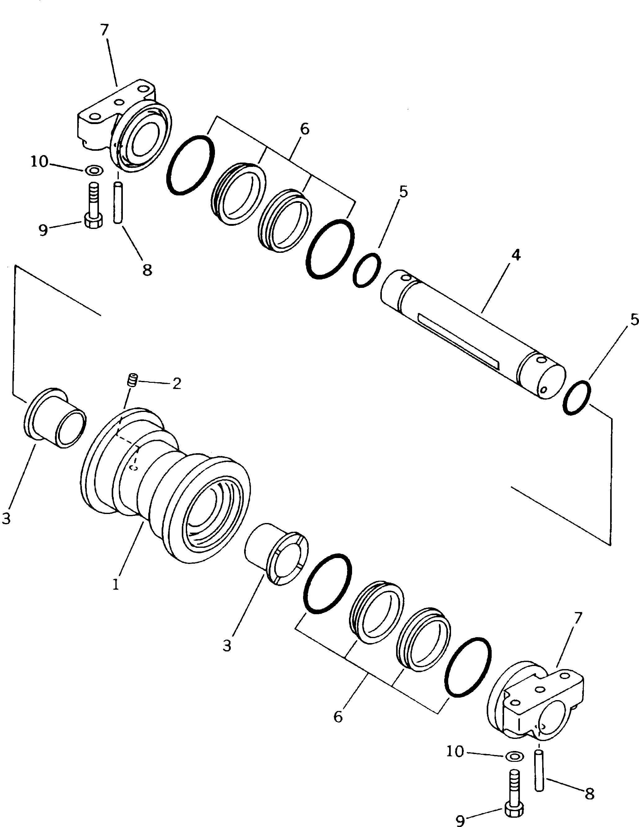 Кольцо уплотнительное (O-Ring) 203-30-K1540  Komatsu