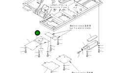 Крышка 20Y-54-26410 Komatsu