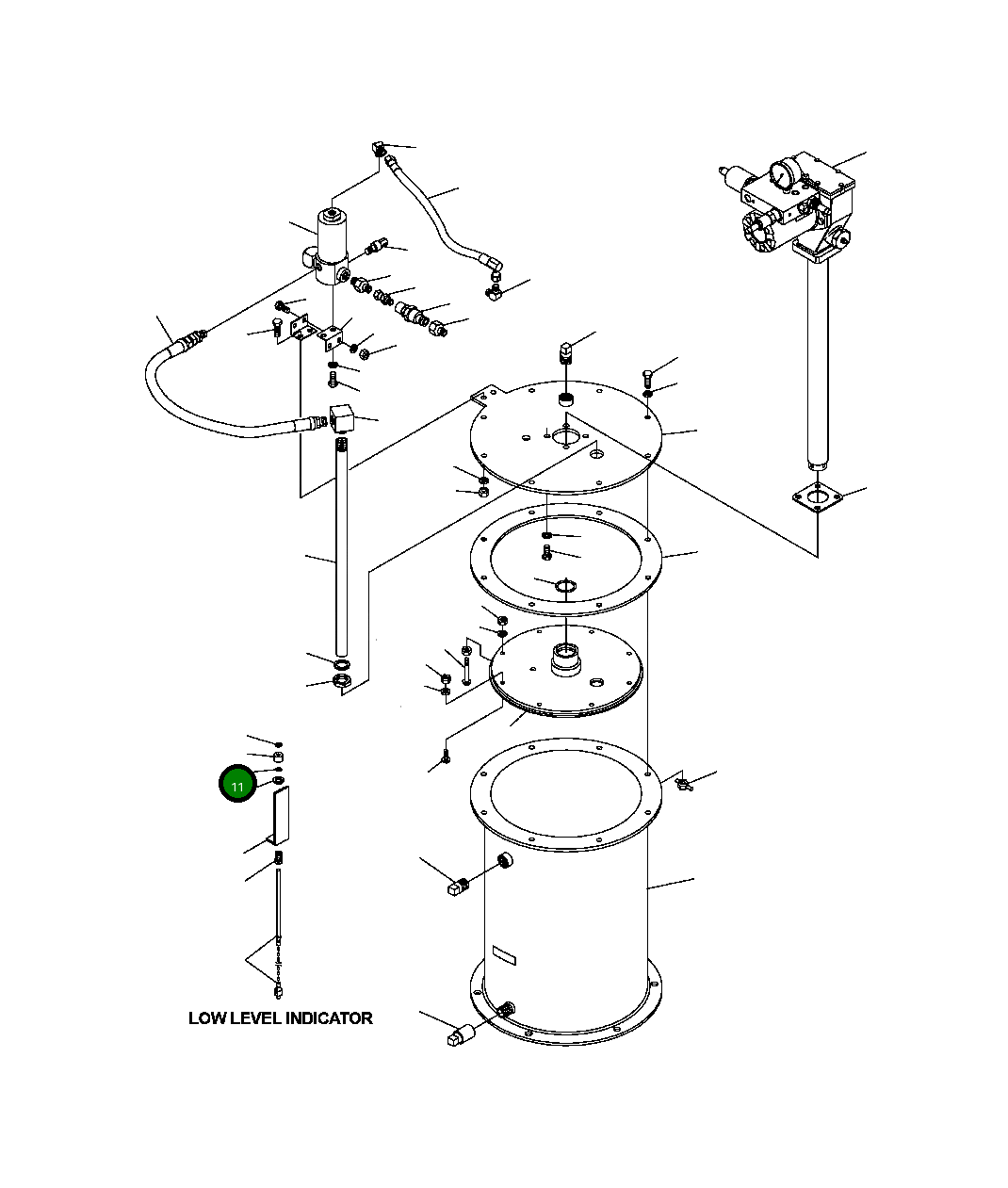 Кольцо уплотнительное (O-Ring) BF 5 416 Komatsu
