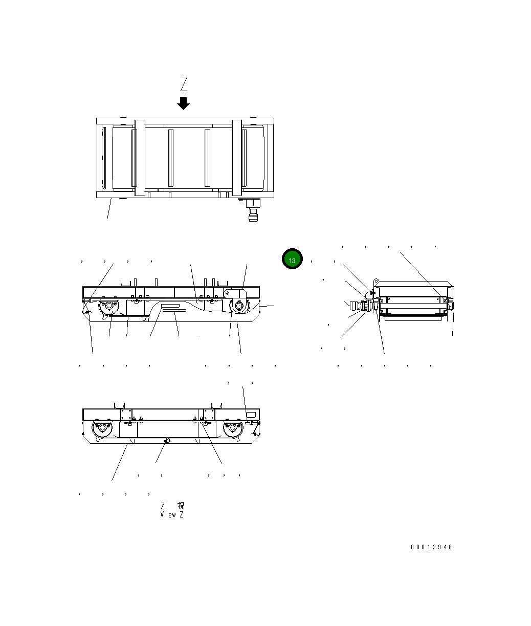 Болт MFP0000201 Komatsu