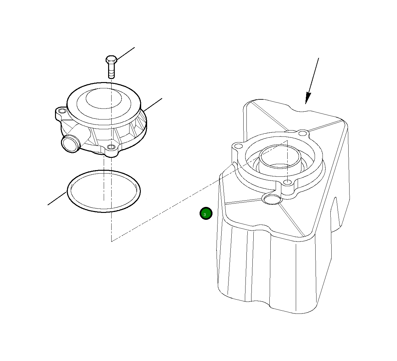 Болт EA4899110 Komatsu