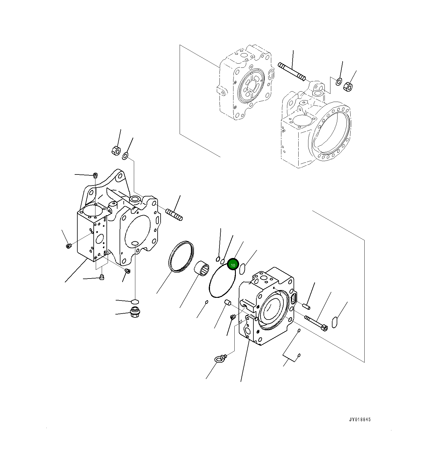 Кольцо уплотнительное (O-Ring) 07000-B2012  Komatsu