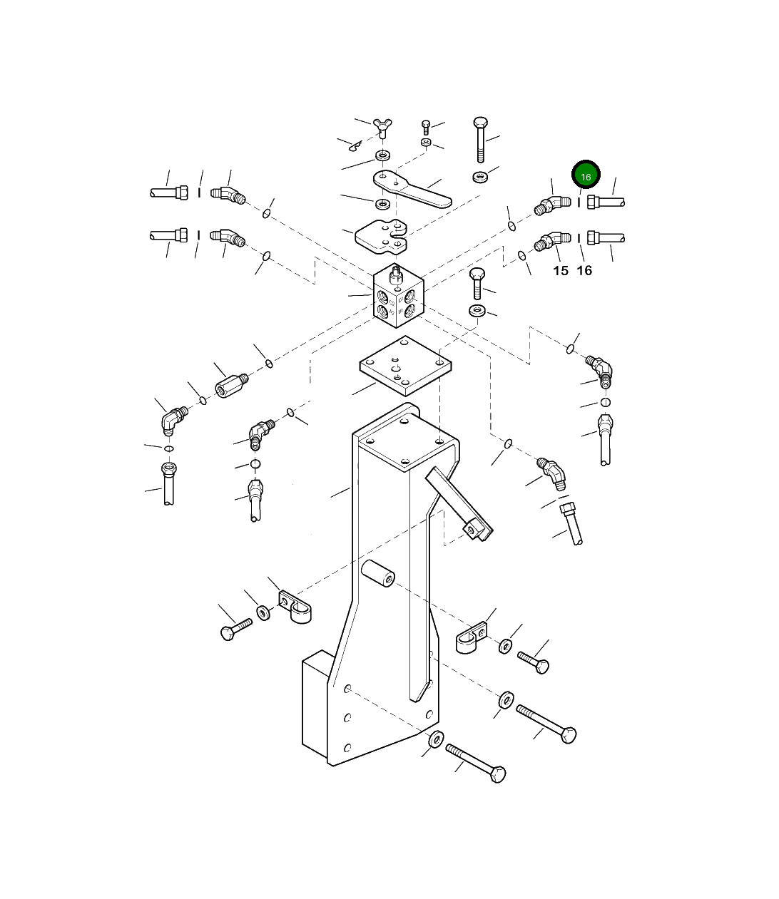 Кольцо уплотнительное (O-Ring) 04002-11423 Komatsu