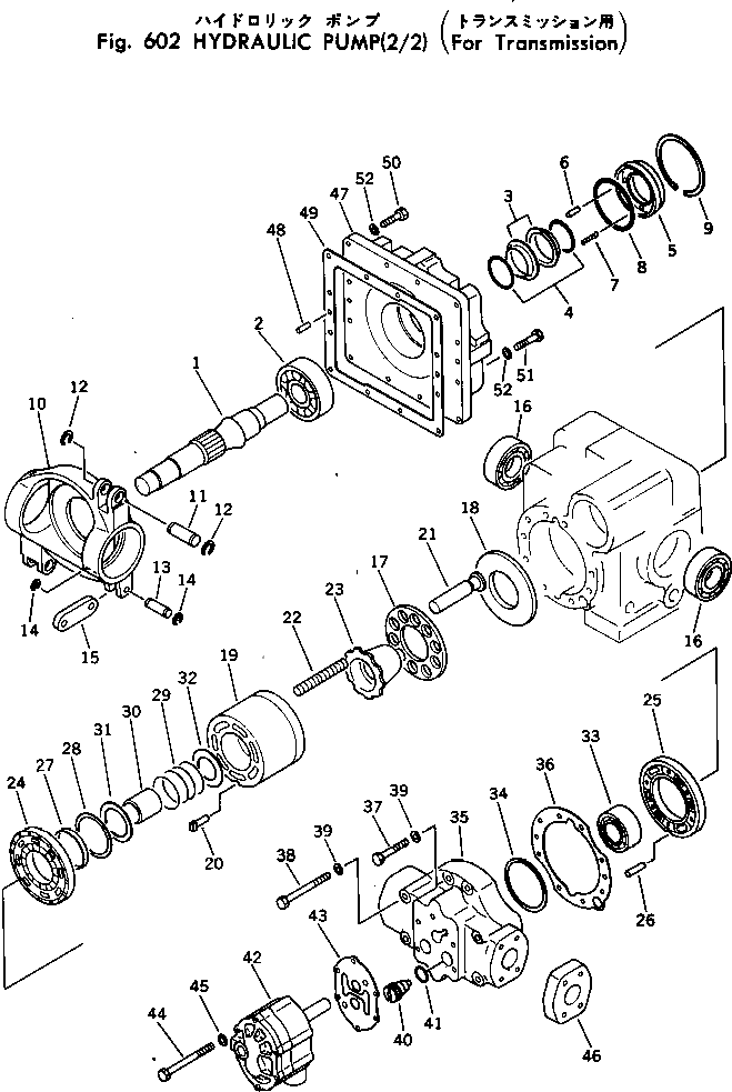 Подшипник 262-61-11420 Komatsu