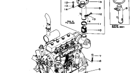 Кольцо 135-01-11151 Komatsu