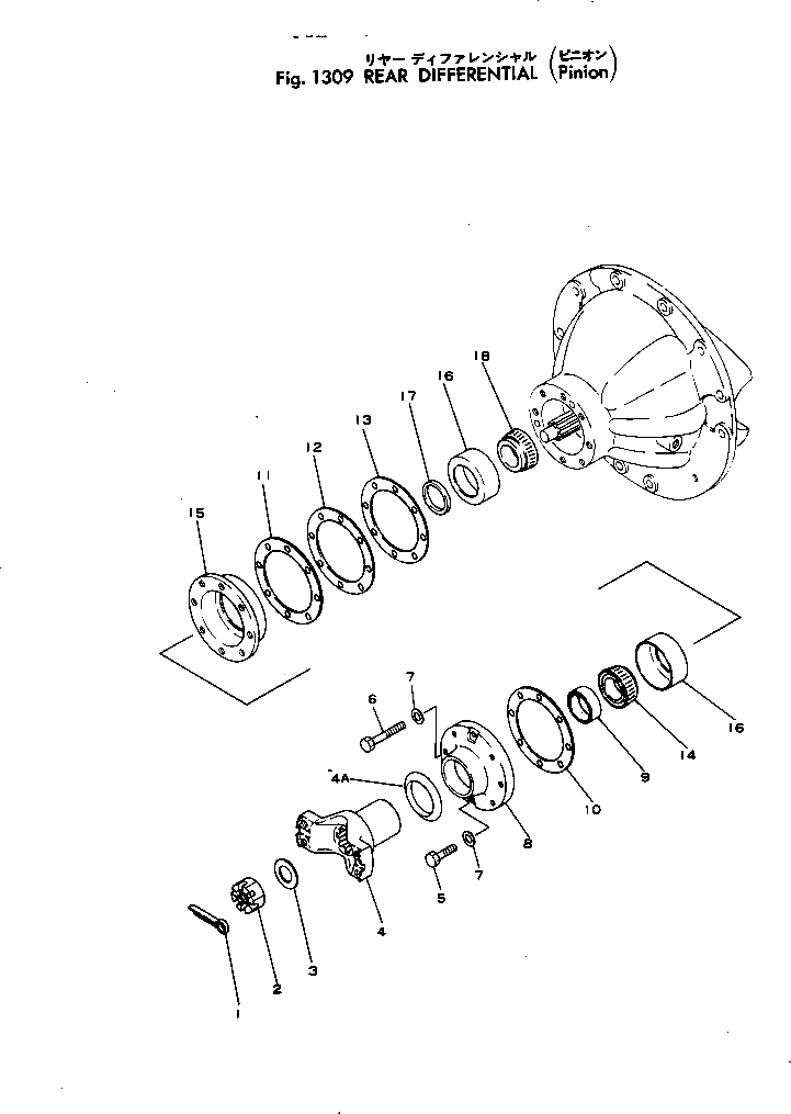 Болт 380-S27188-0  Komatsu
