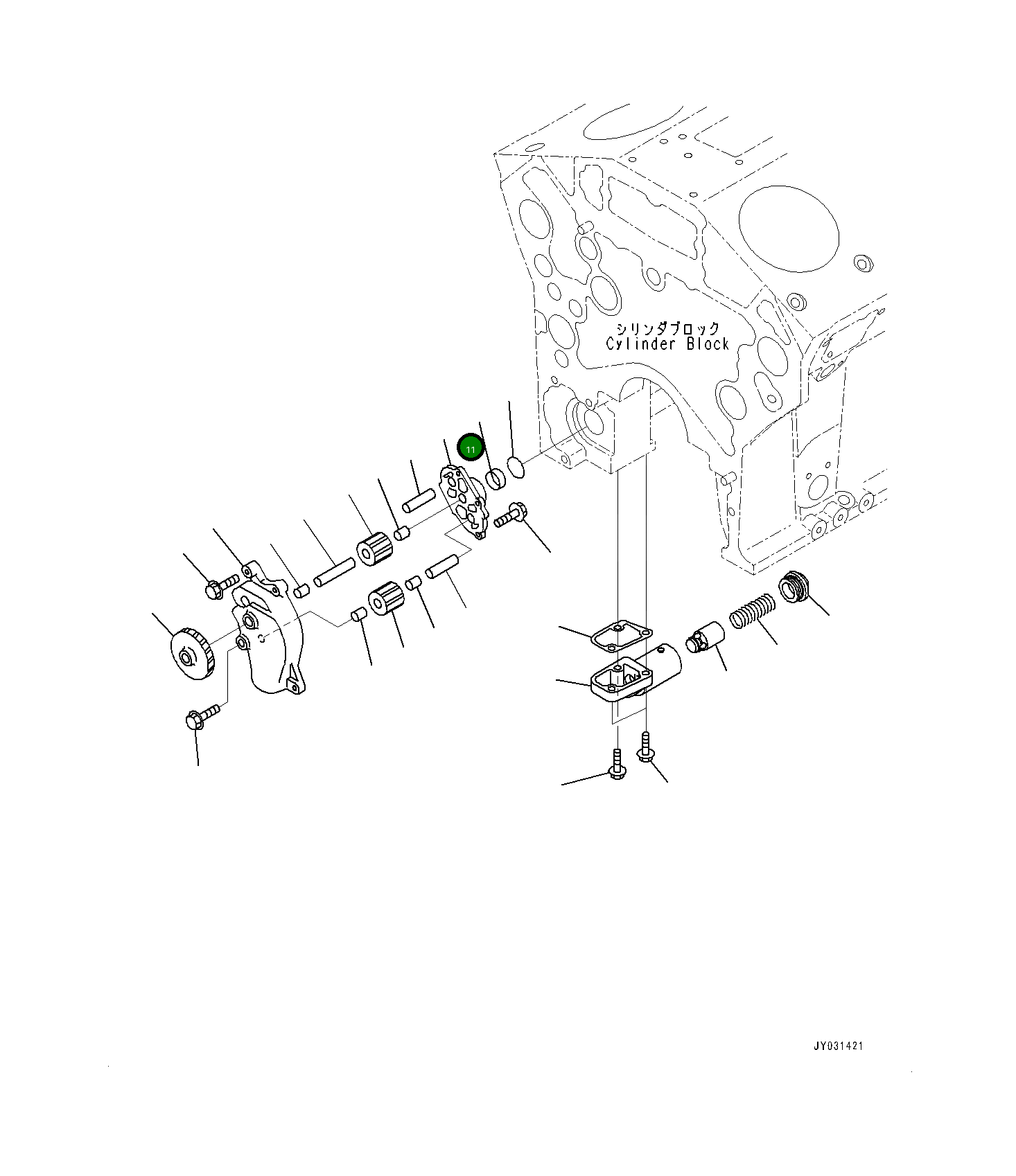 Кольцо PML142-01700 Komatsu