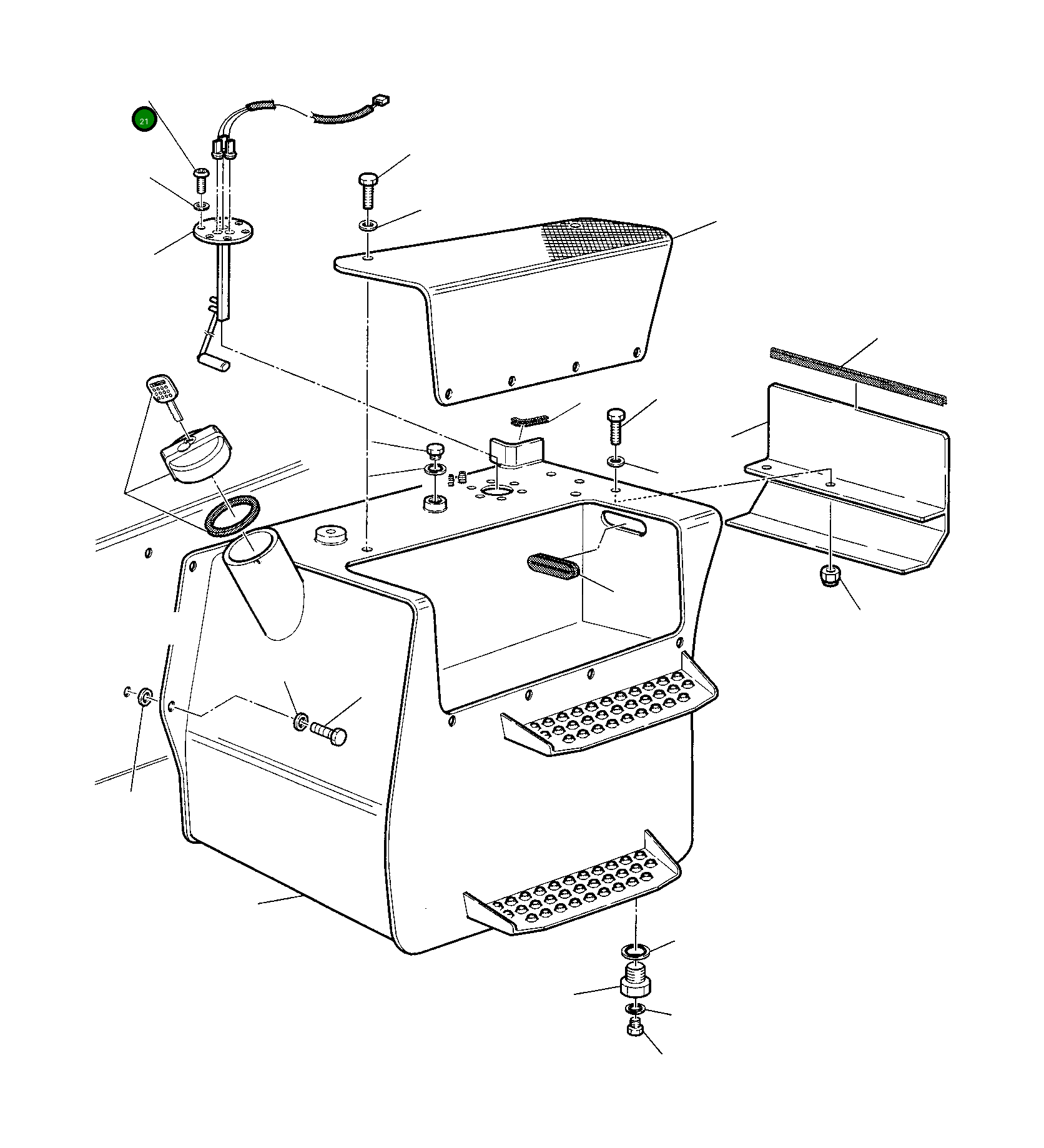 Болт 801014010 Komatsu