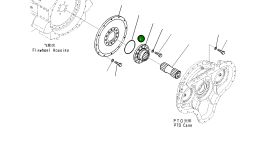 Кольцо уплотнительное (O-Ring) 07000-E2145 Komatsu
