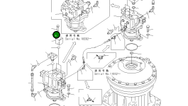 Болт 20K-970-1150 Komatsu