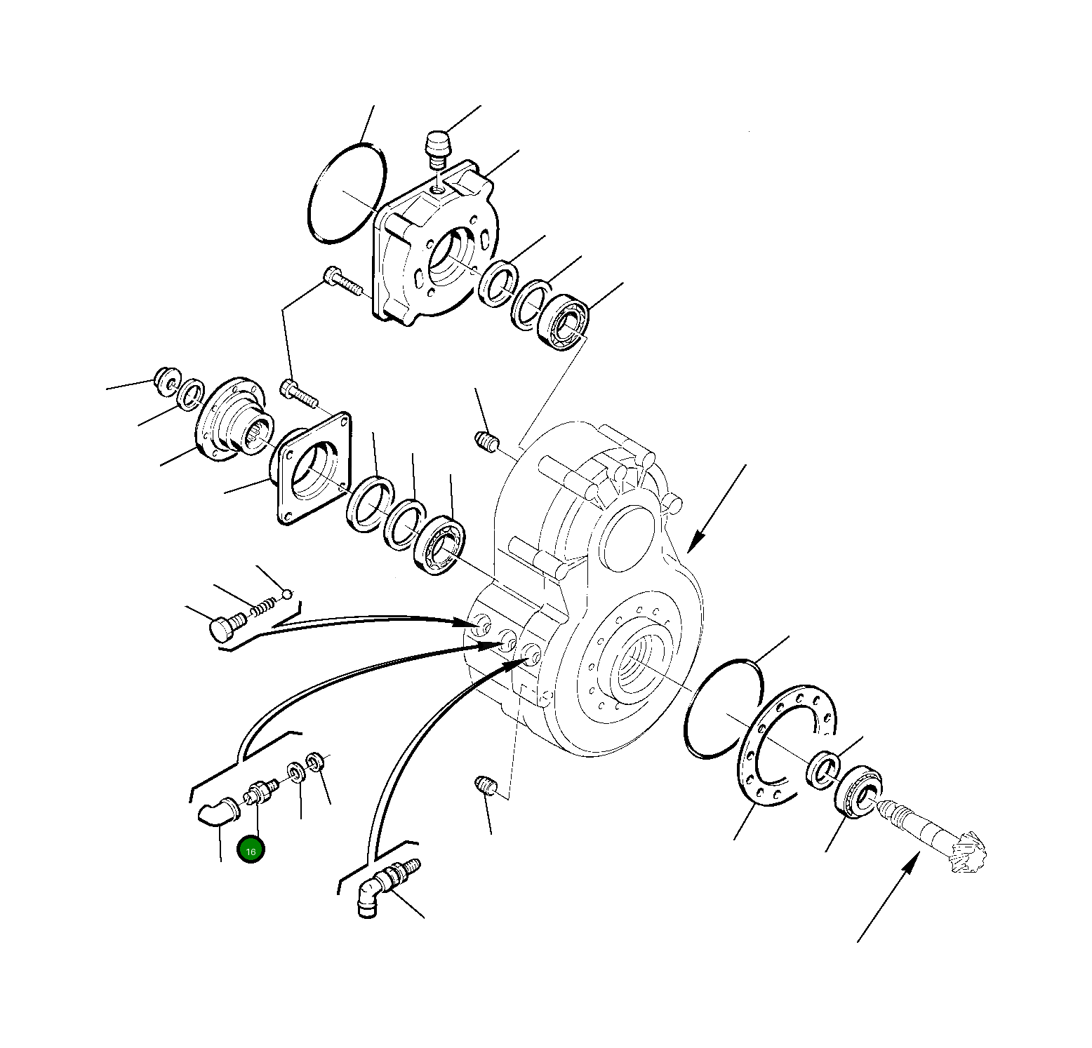 Болт HU7111448 Komatsu