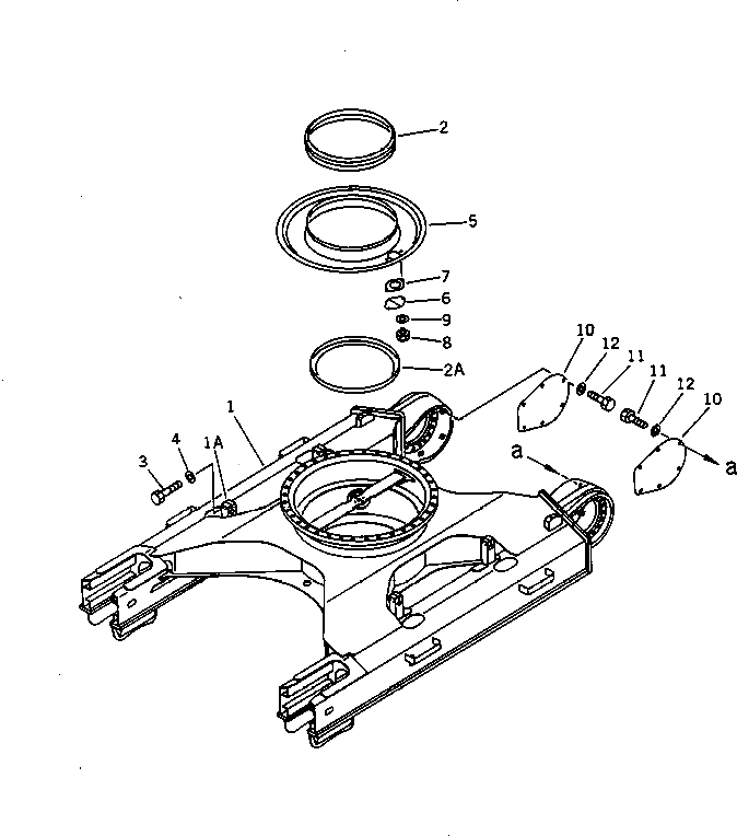 Болт 01010-31675  Komatsu