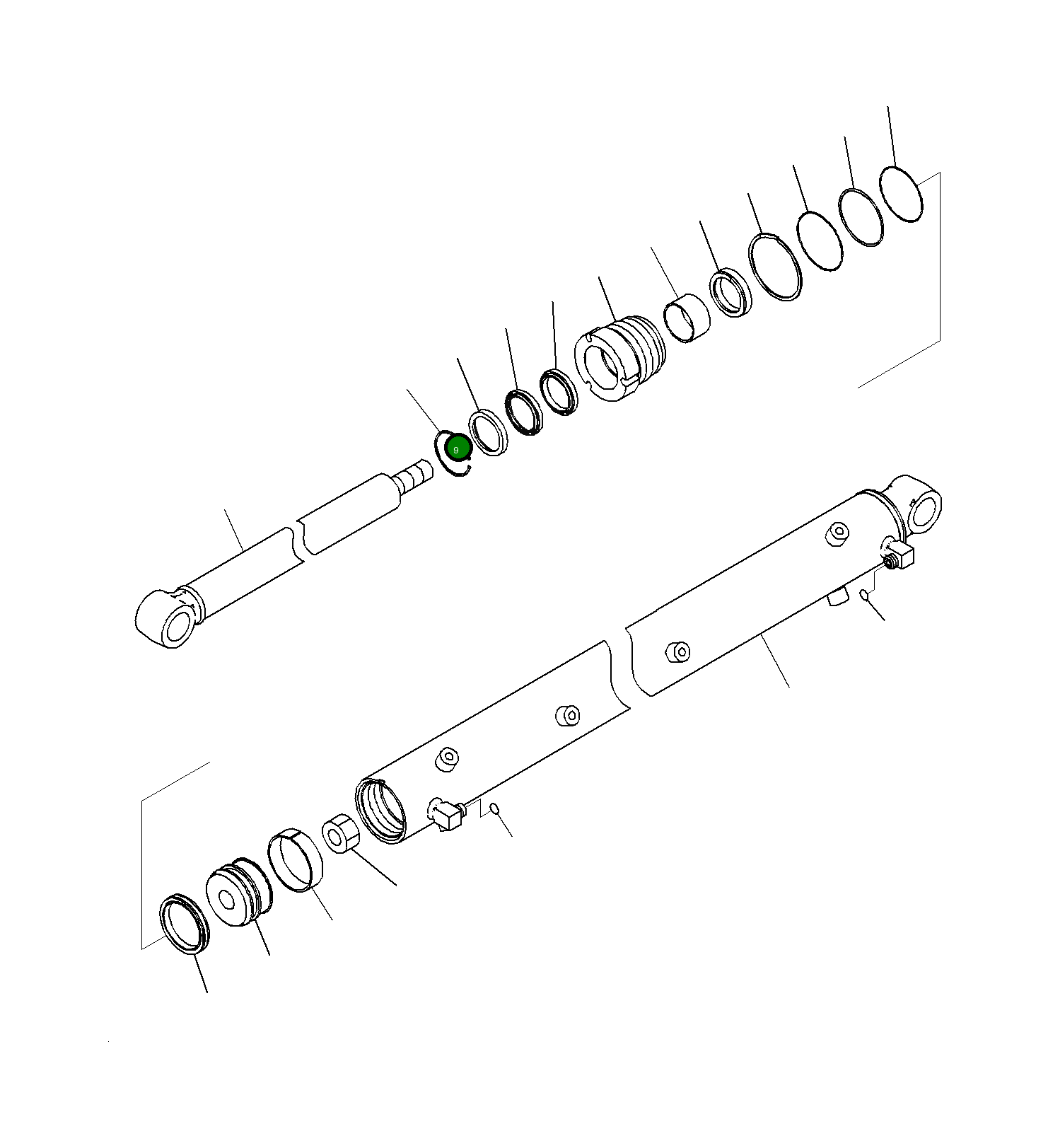 Кольцо 707-88-41920 Komatsu