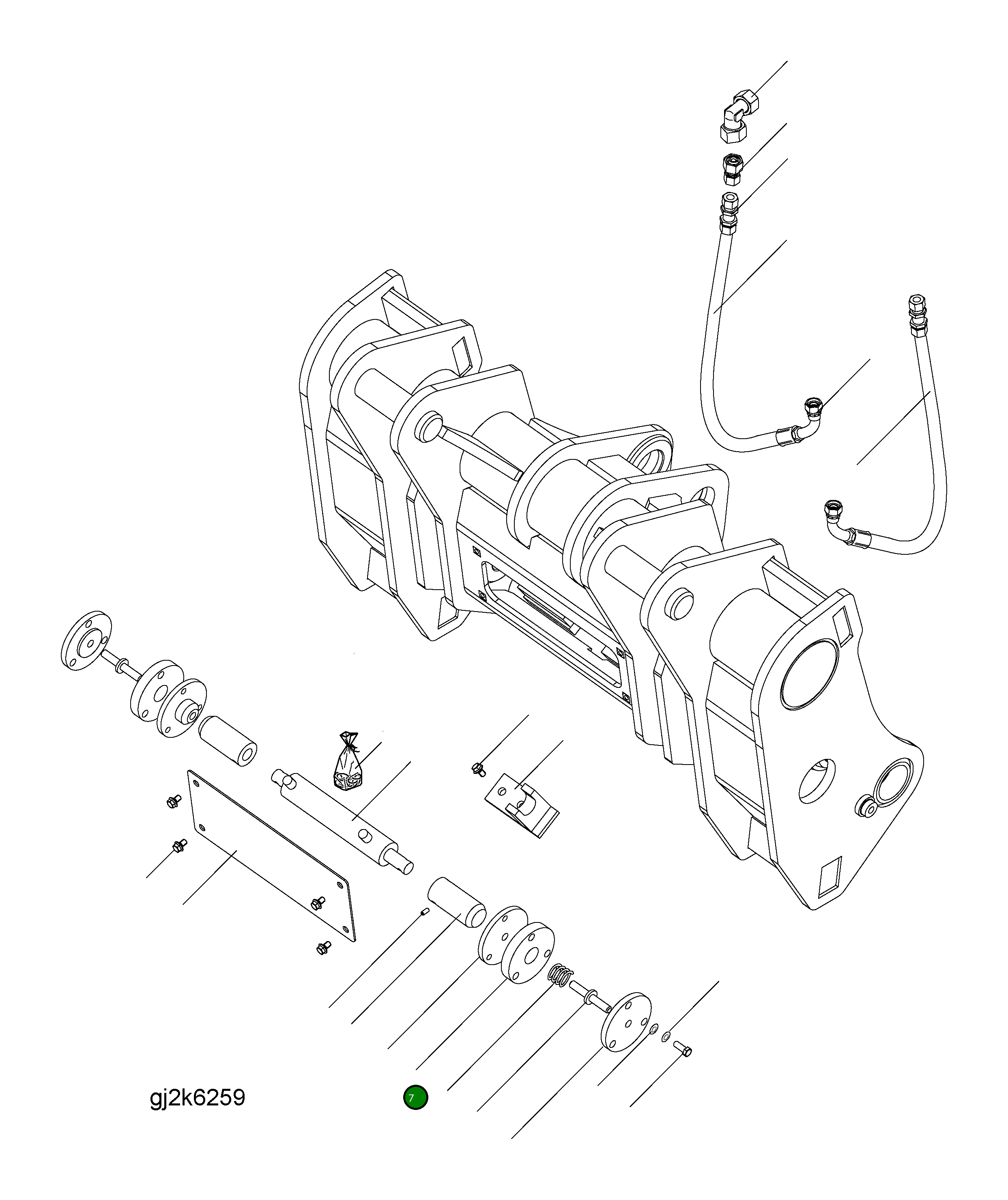 Кольцо 418-71-H0P17 Komatsu