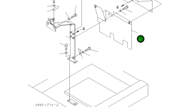 Крышка 203-54-62461 Komatsu