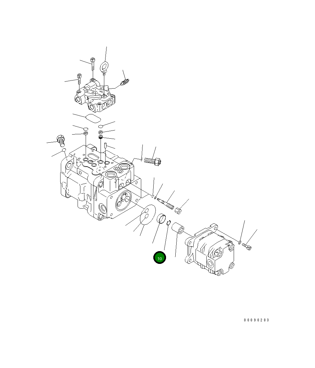 Кольцо 708-1T-19230 Komatsu