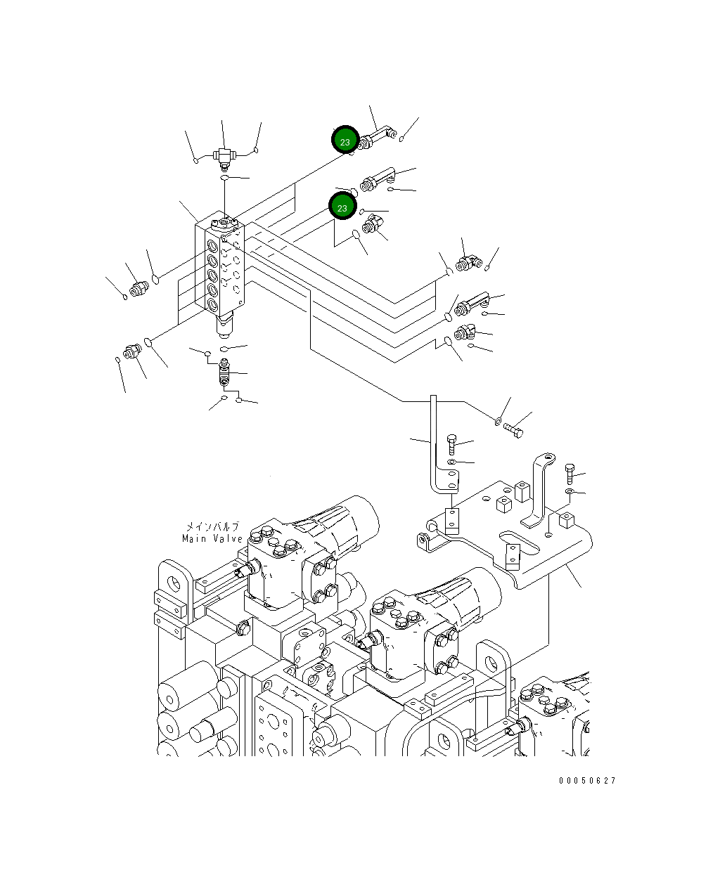 Кольцо уплотнительное (O-Ring) 07002-61423 Komatsu