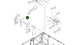 Крышка 21K-54-73171 Komatsu