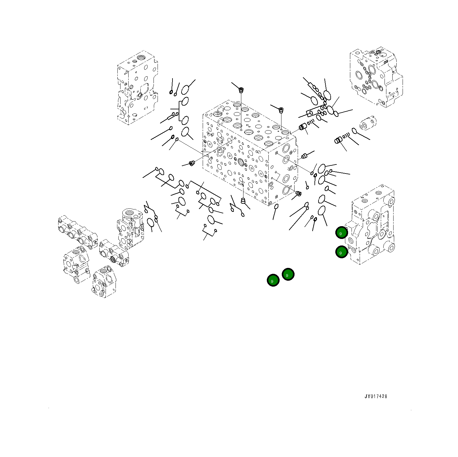 Кольцо уплотнительное (O-Ring) 7231118150  Komatsu